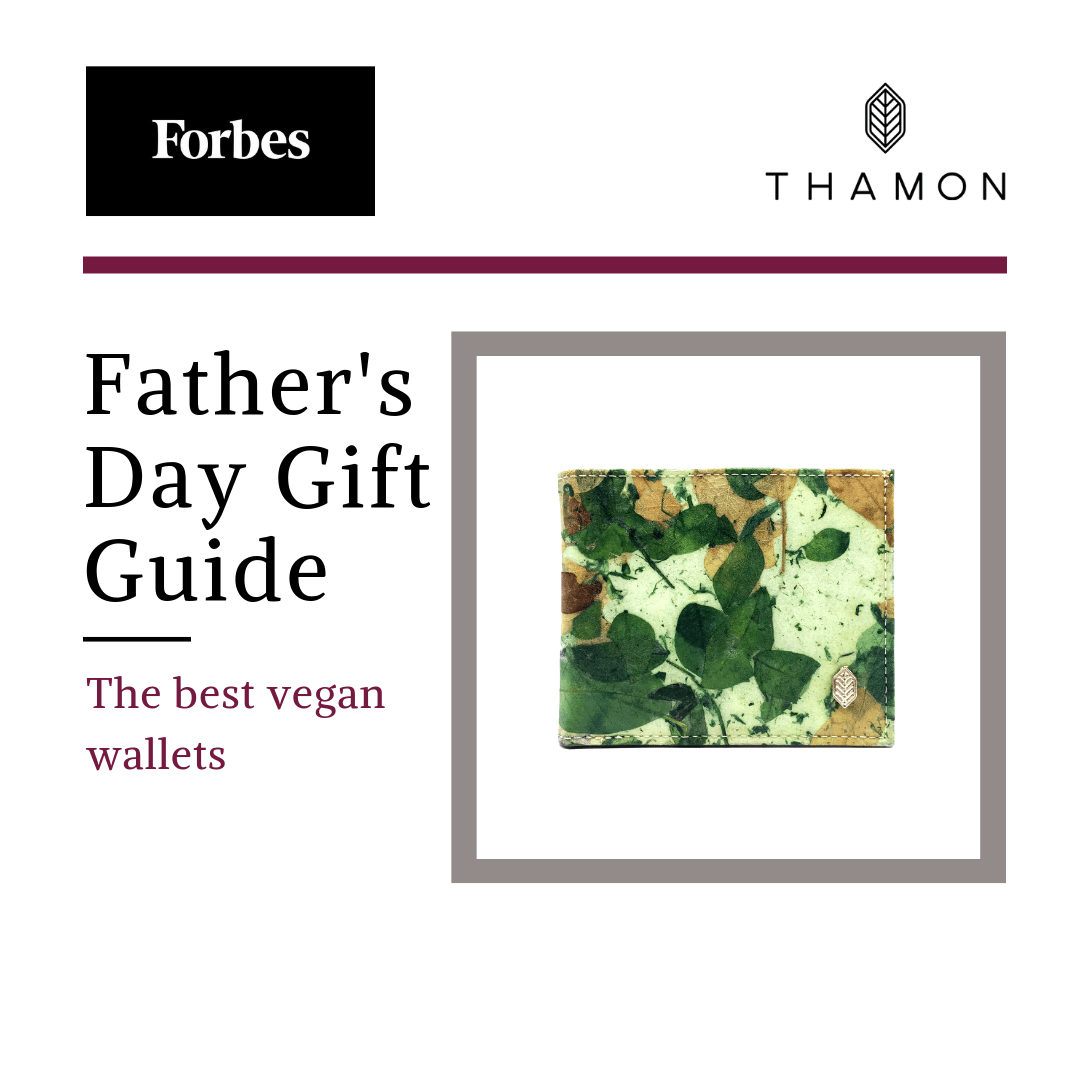 Thamon is featured in Forbes.com for Father's Day Gift Guide: The Best Vegan Wallet!