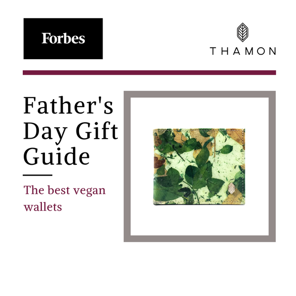 Thamon is featured in Forbes.com for Father's Day Gift Guide: The Best Vegan Wallet!