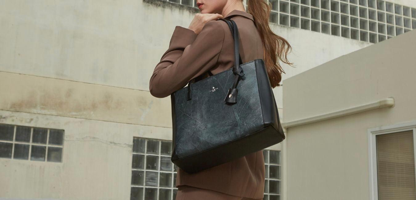 thamon tote bag black color