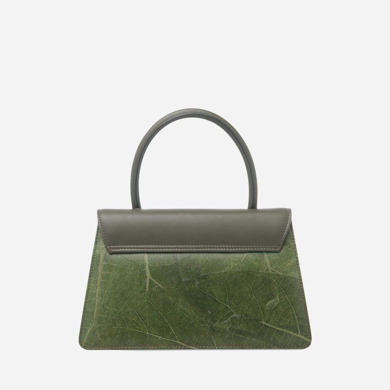 Back Forest Green Ellie Mini Handbag by Thamon