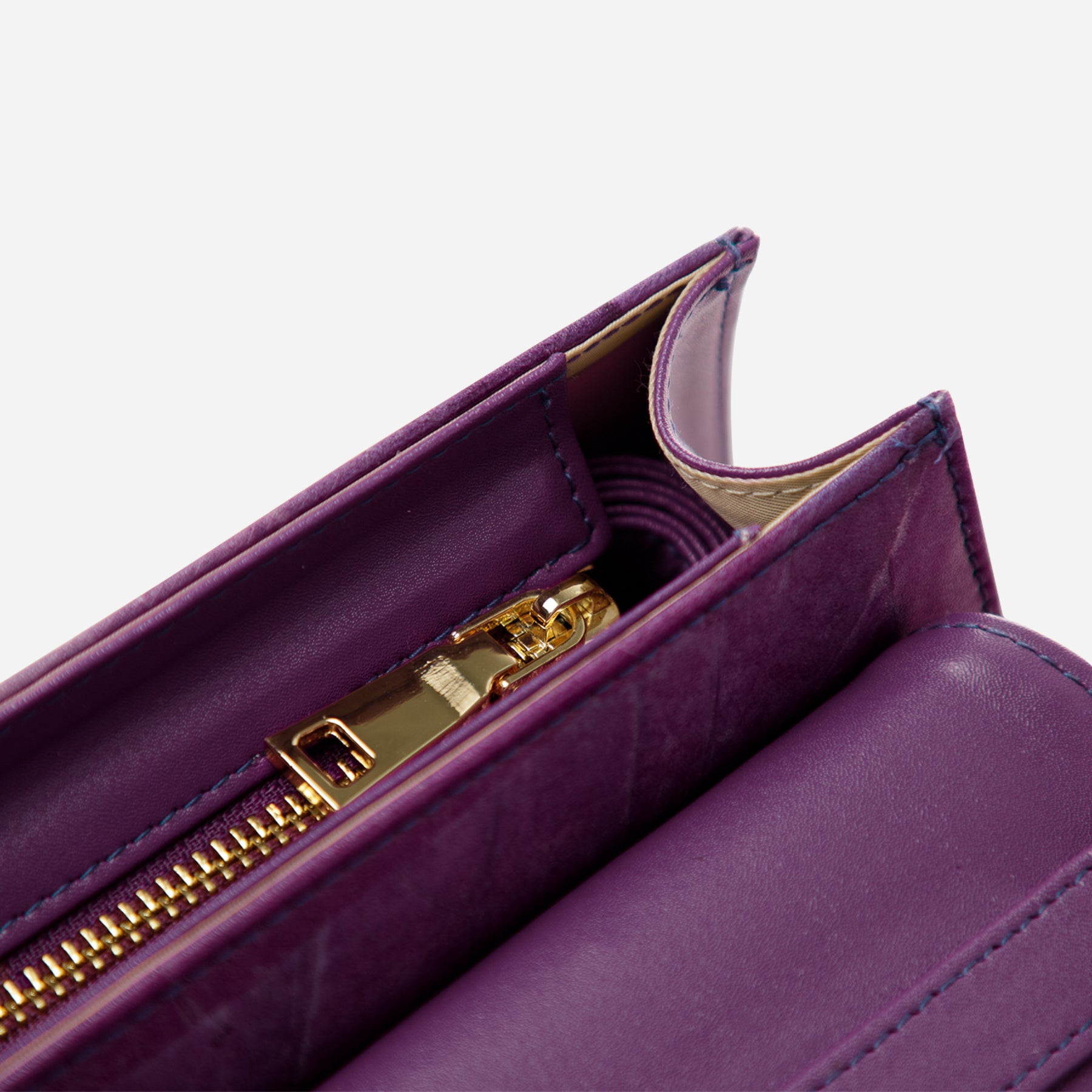 Top Lavender Ellie Mini Handbag by Thamon