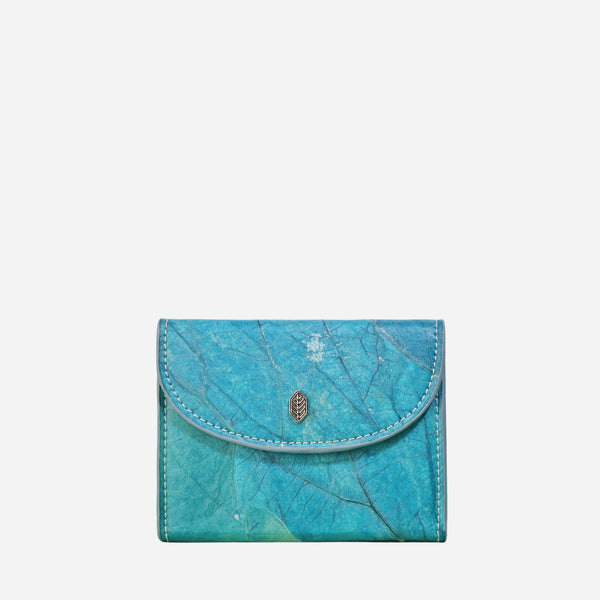 Front Turquoise Pippa Coin Purse by Thamon