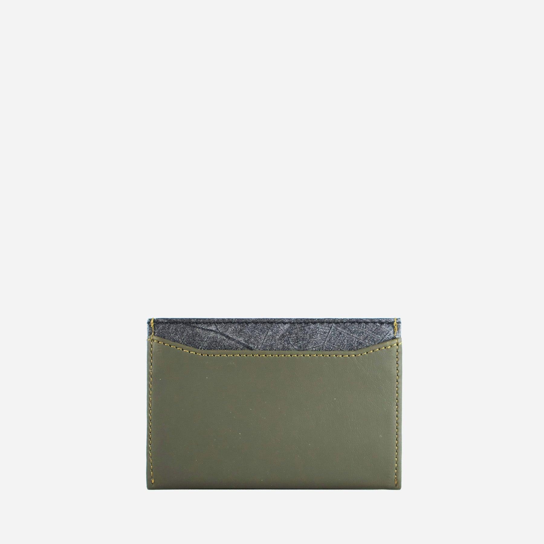 Back Two Tone Cardholder Vegan Leather By Thamon