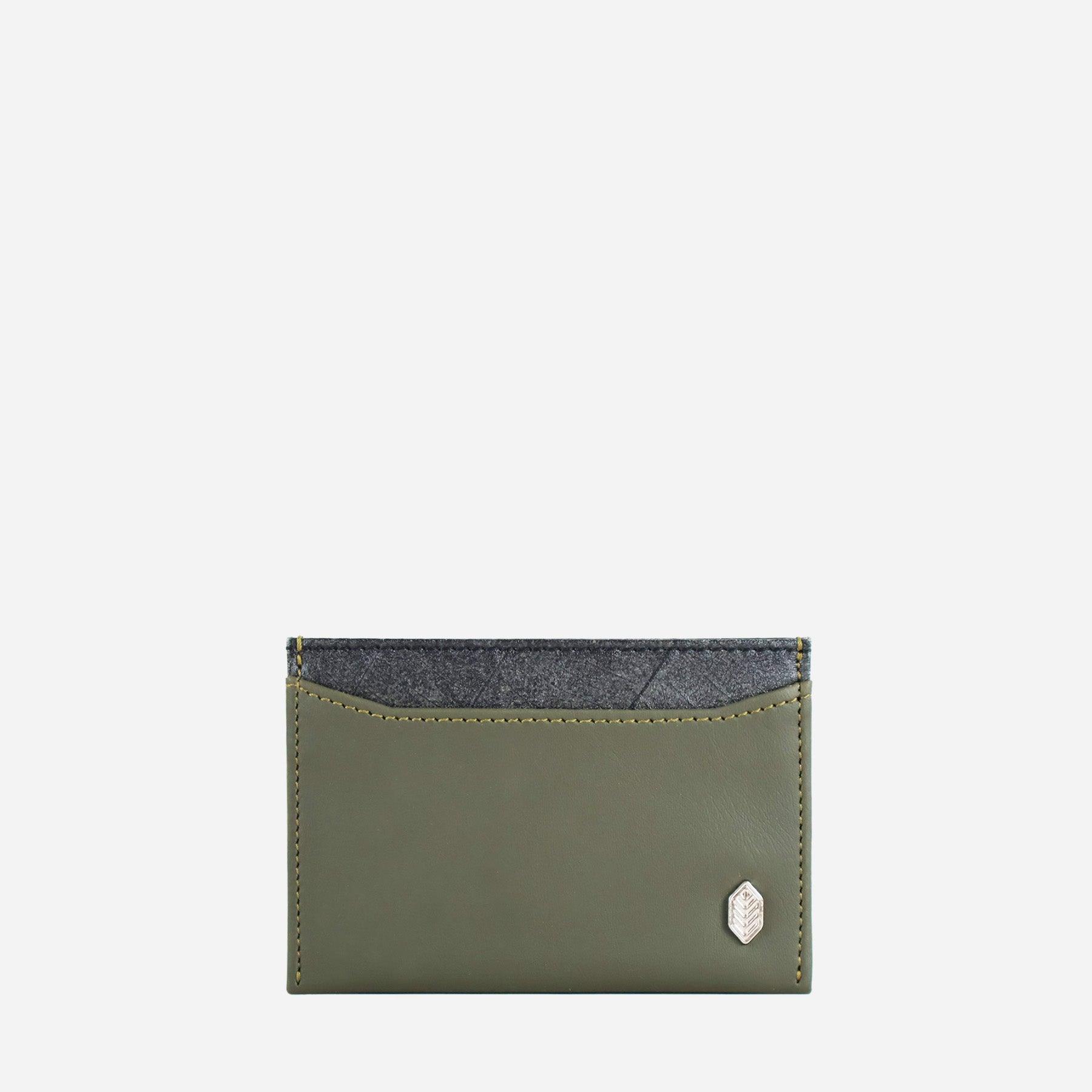 Front Two Tone Cardholder Vegan Leather By Thamon