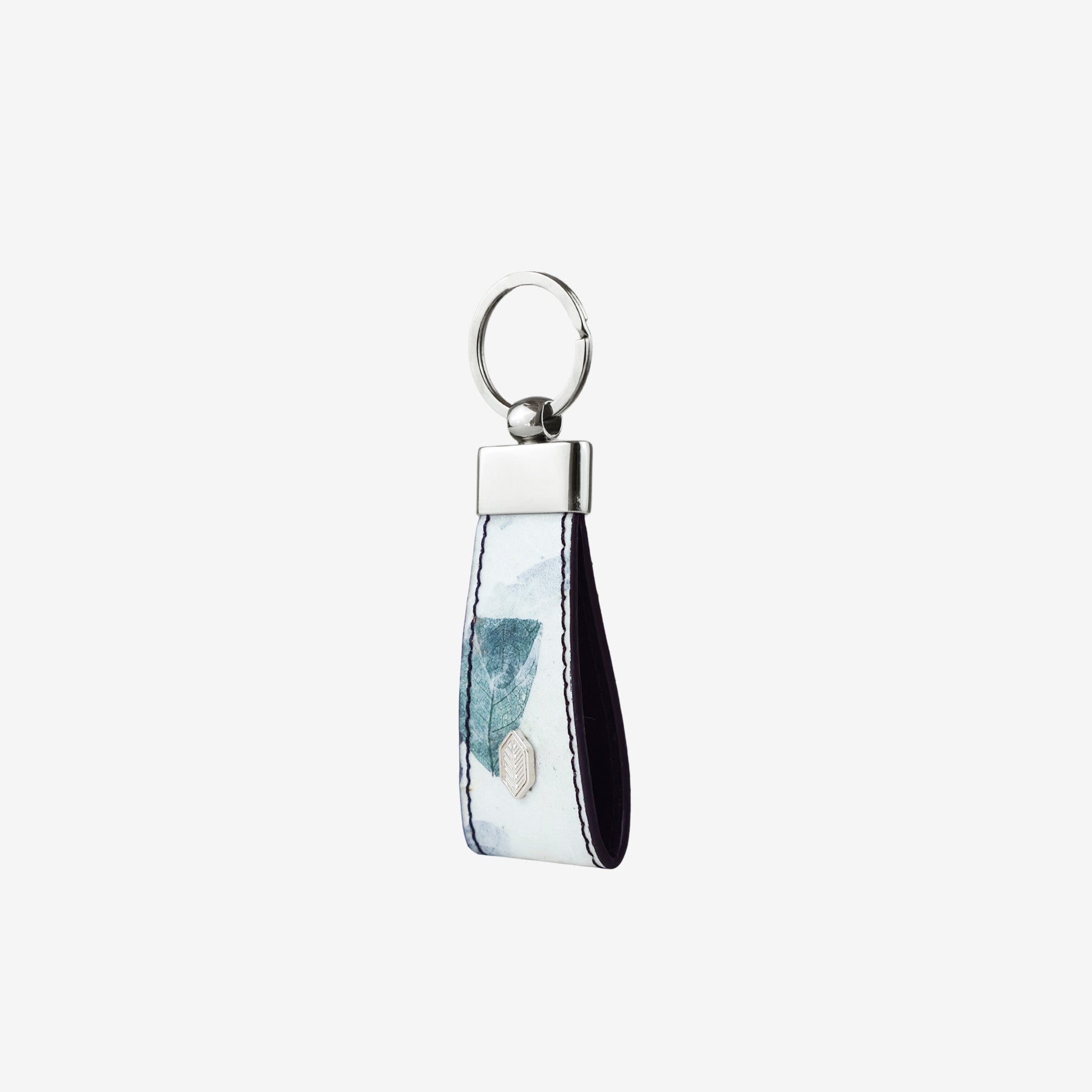 Vegan Leaf Keychain
