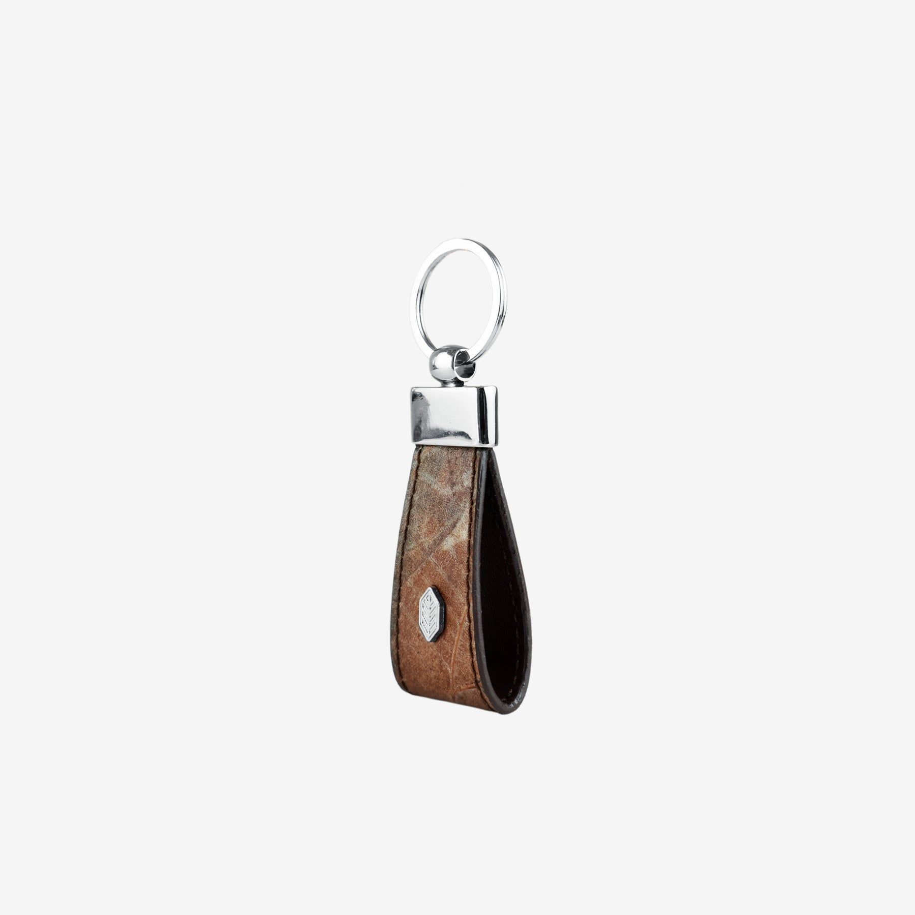 Vegan Leaf Keychain