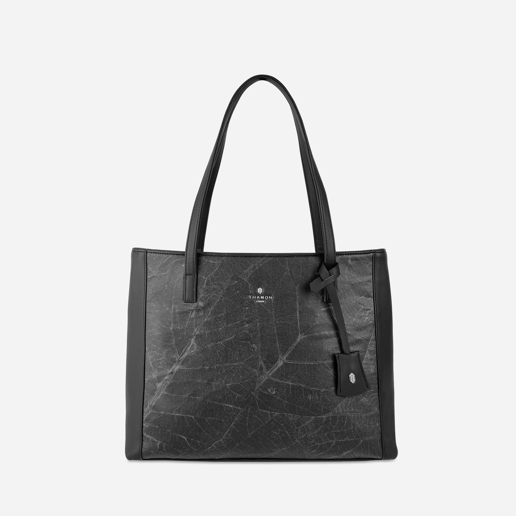 Le Pliage Original M Tote bag Black - Recycled canvas (L2605089001
