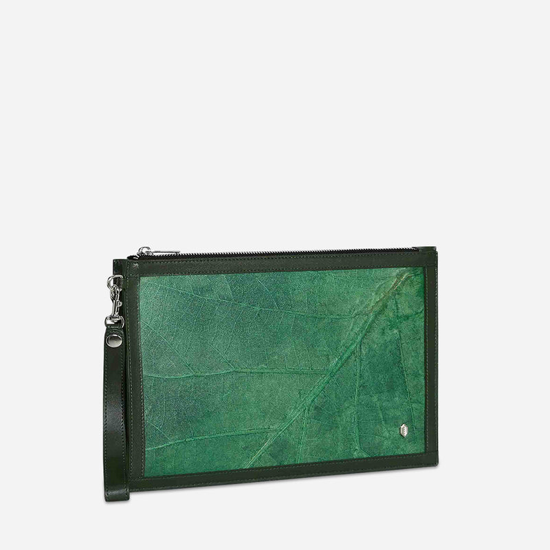 Side Forest Green Dean's Pouch by Thamon