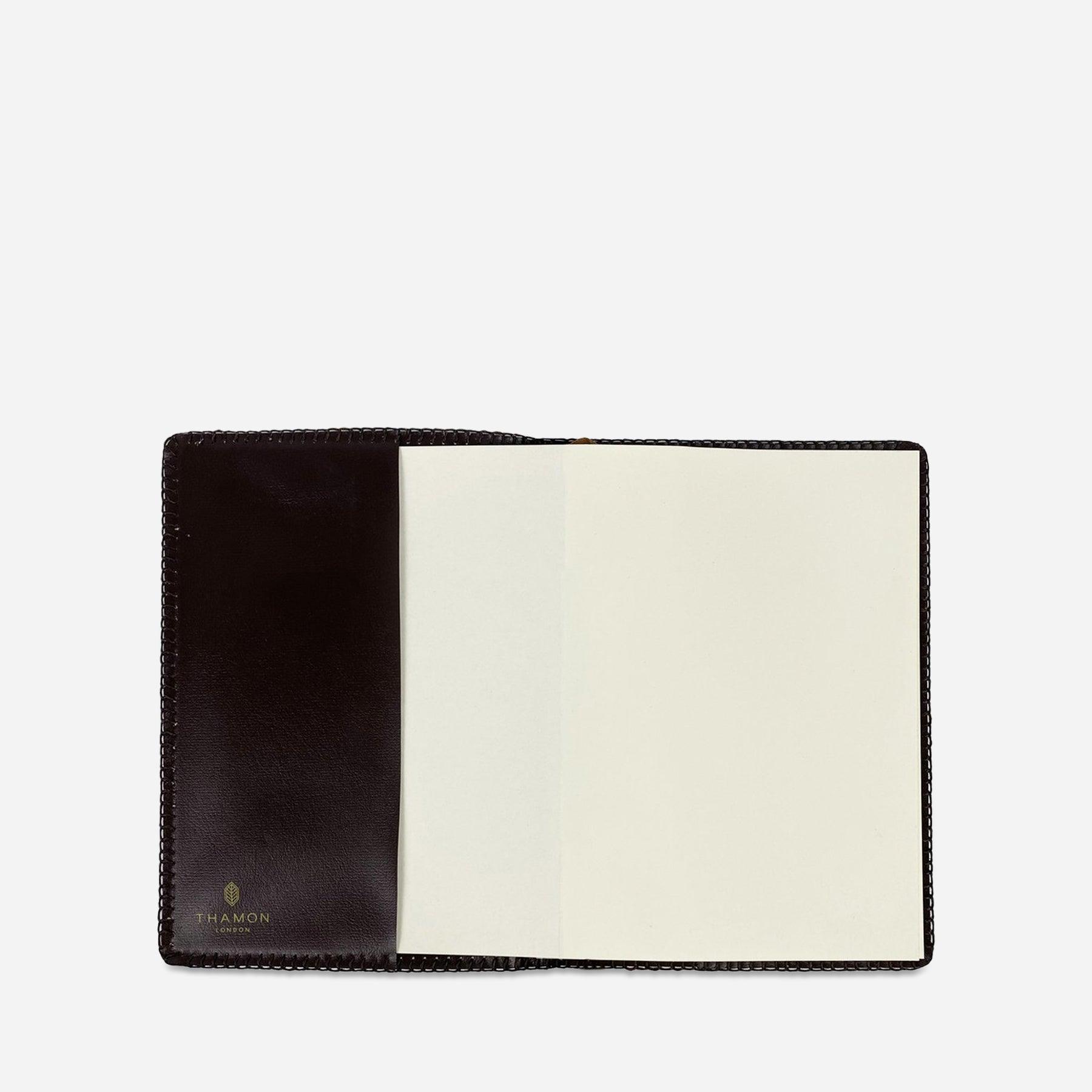 Open Gold Lotus A6 Notebook and Refill by Thamon