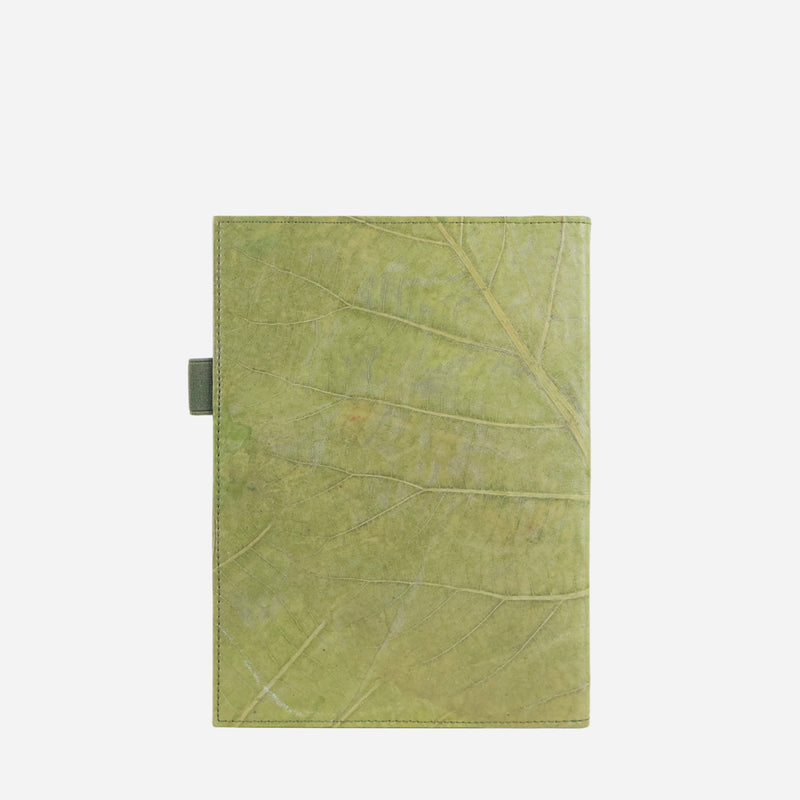 Olive A5 Lined Vegan Notebook by Thamon