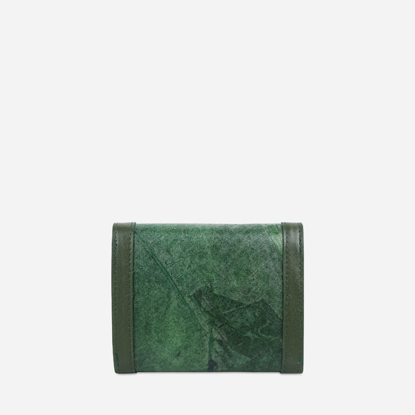 Back Forest Green Lily Coin Purse by Thamon