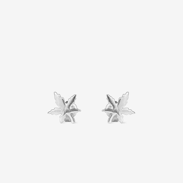 Maple Leaf Stud Earrings