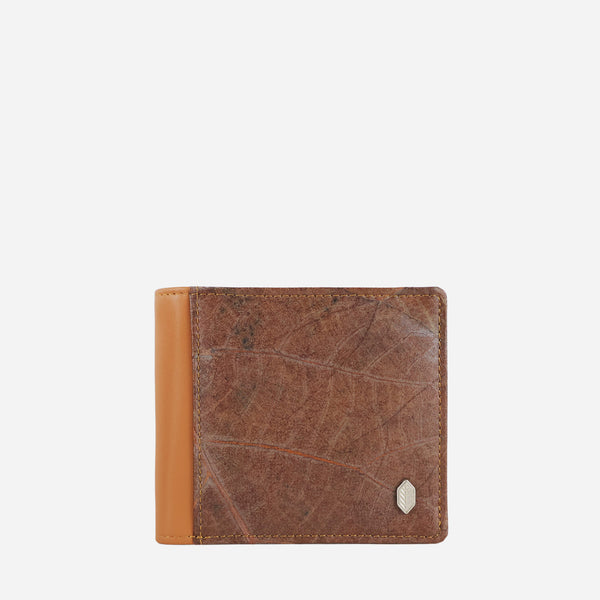 Front Spice Brown Vegan Coin Wallet by Thamon