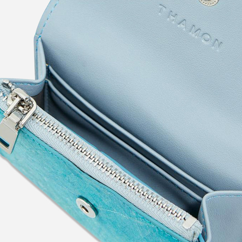 Inner Turquoise Pippa Coin Purse by Thamon