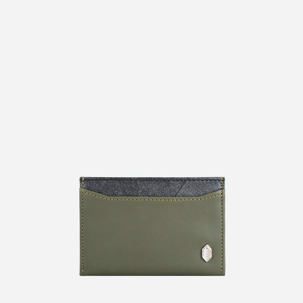 Front Two Tone Cardholder Vegan Leather By Thamon 