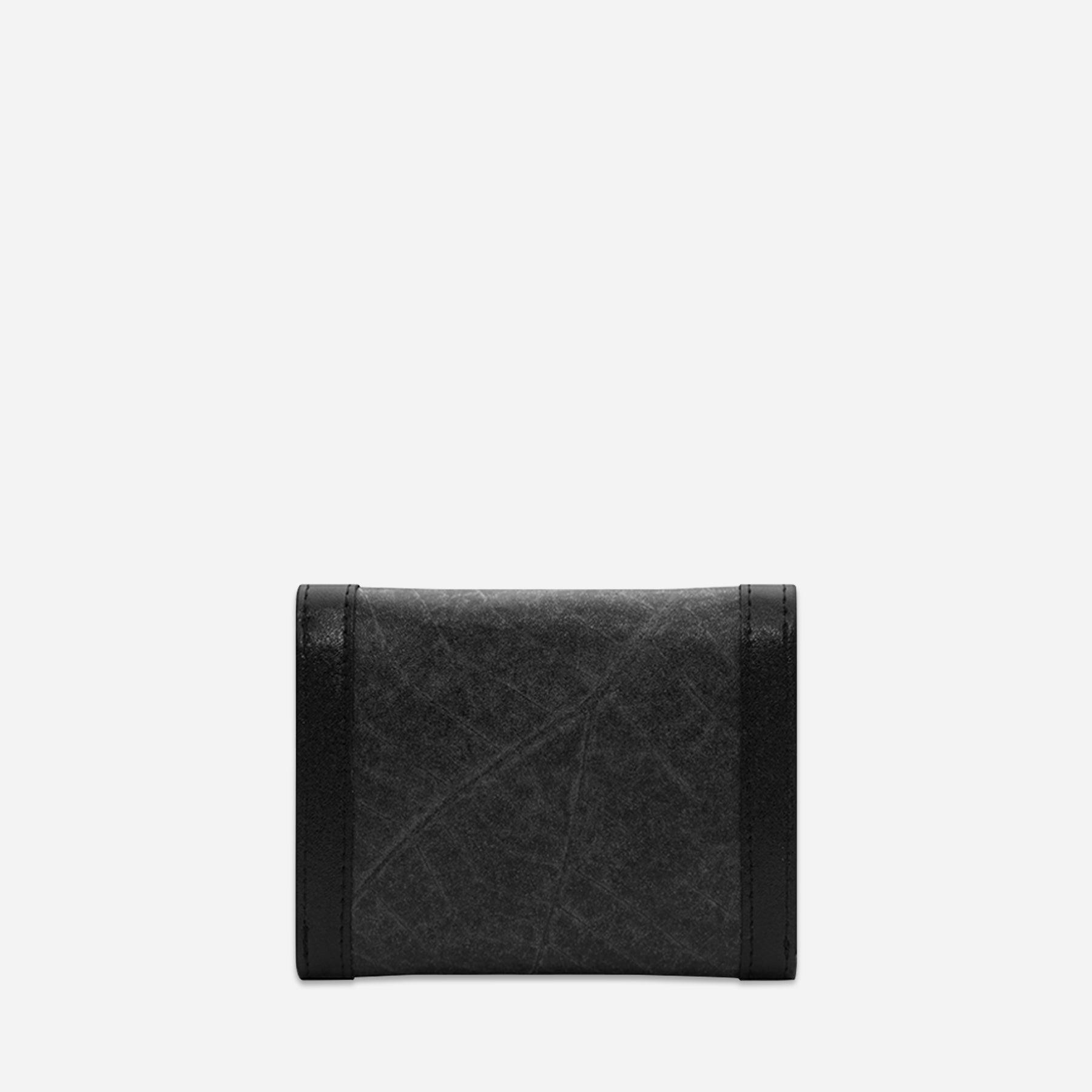 Back Black Lily Coin Purse by Thamon