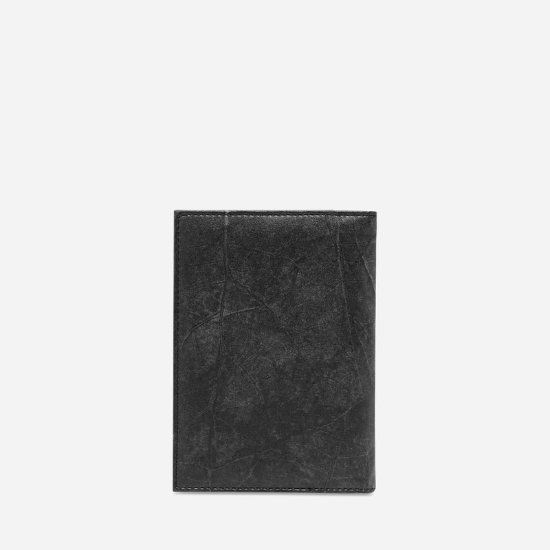 Back Black Passport Cover by Thamon
