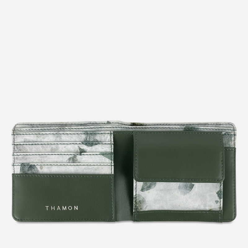 Open Camouflage Vegan Coin Wallet by Thamon