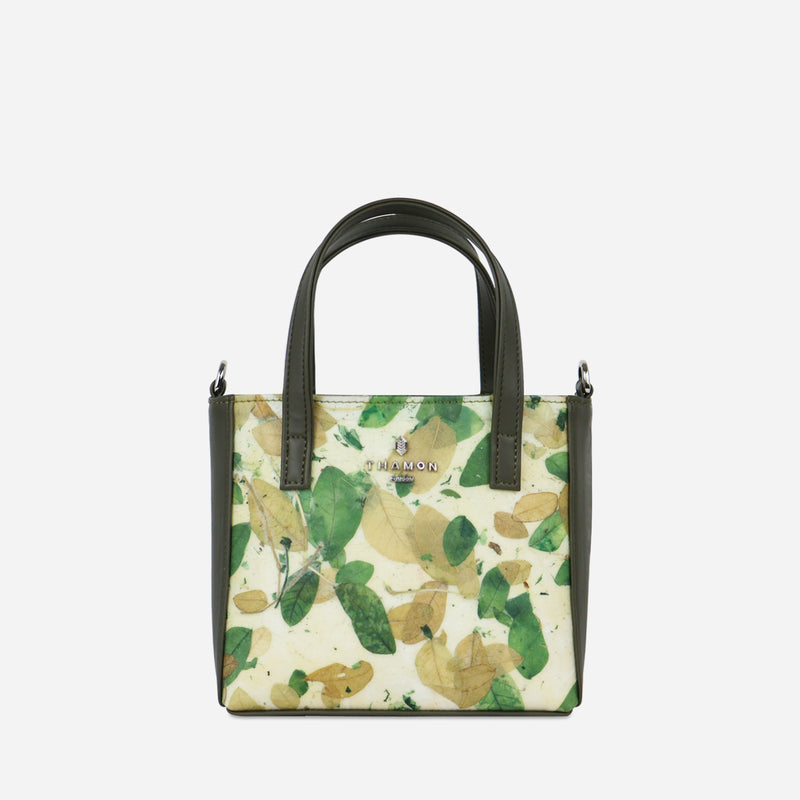 Vegan Mini Tote Bag, Camouflage