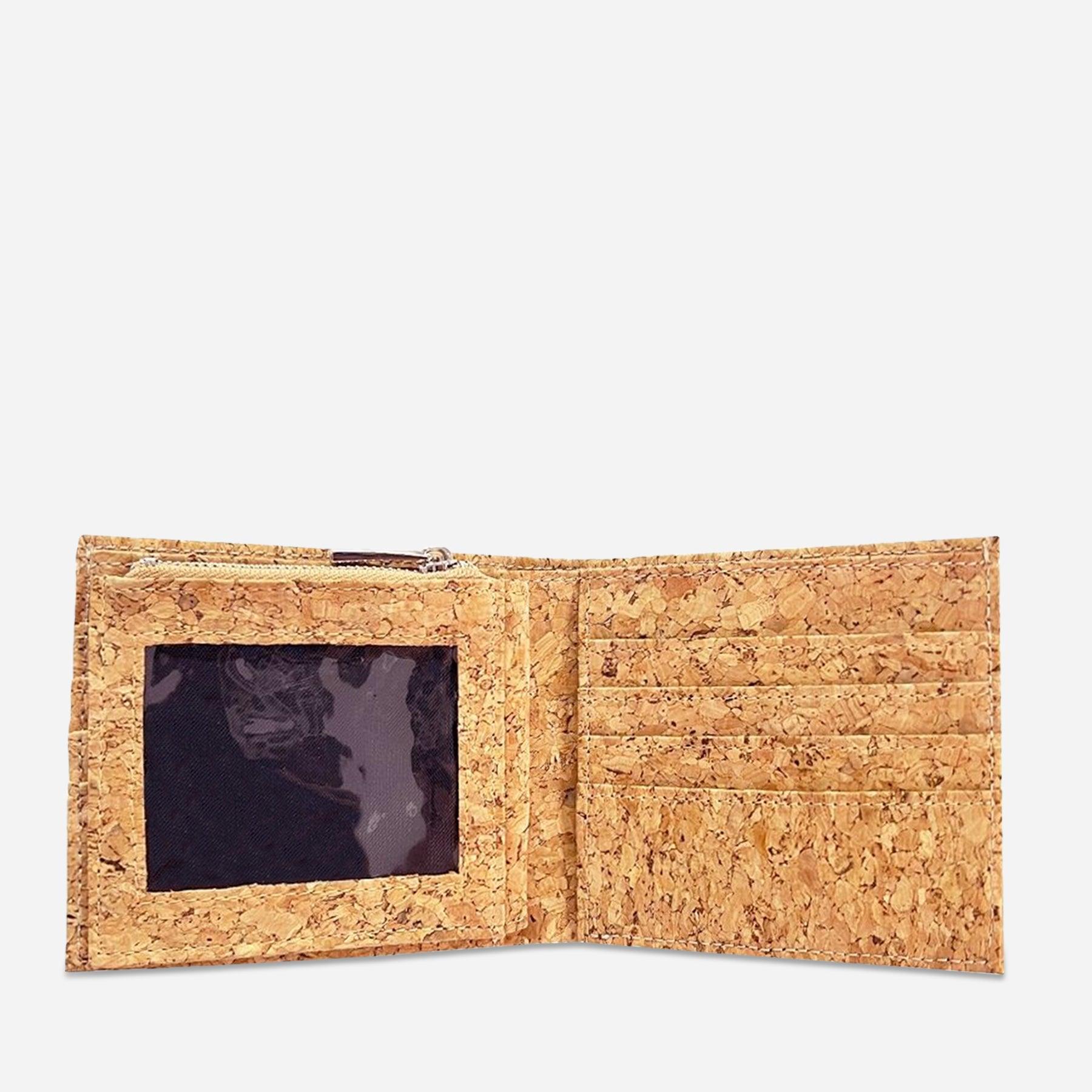 Open Cork Oliver Vegan Wallet by Thamon