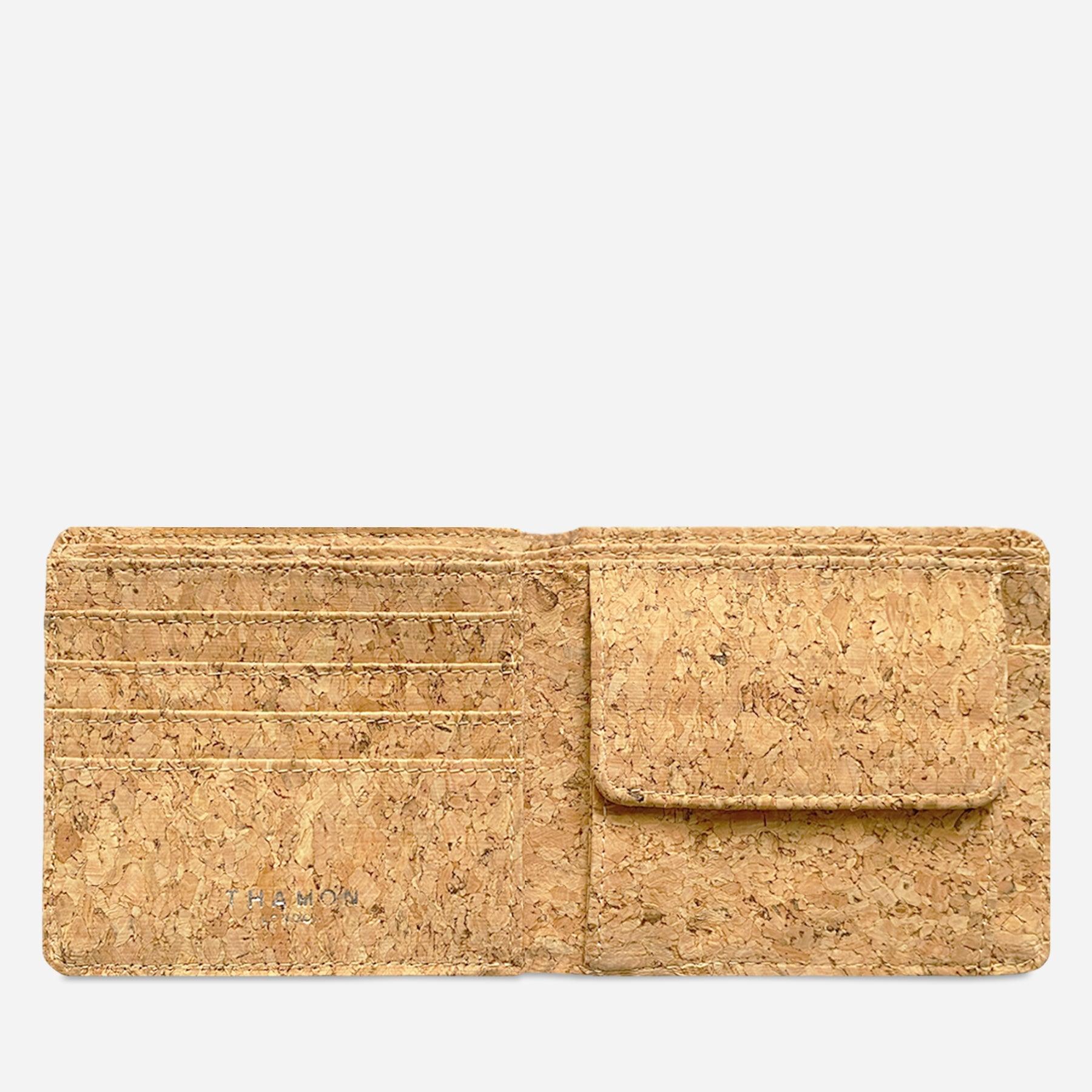 Open Cork Coin Wallet by Thamon