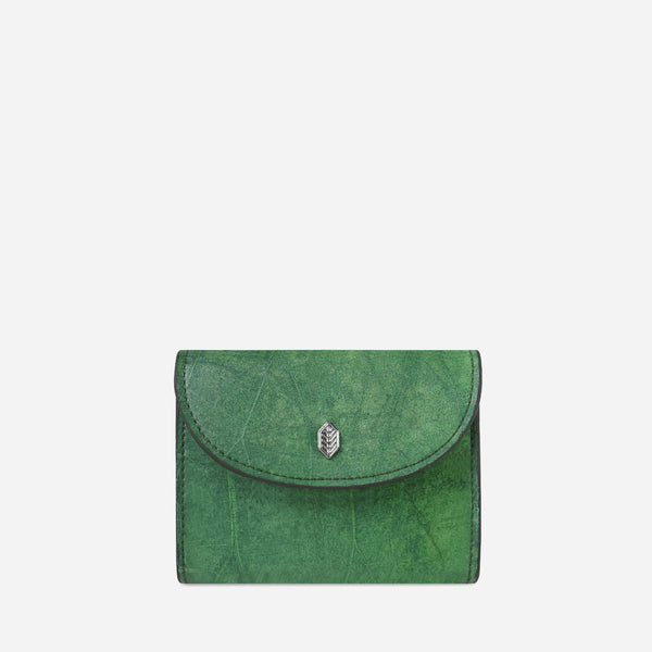 Front Forest Green Pippa Coin Purse by Thamon