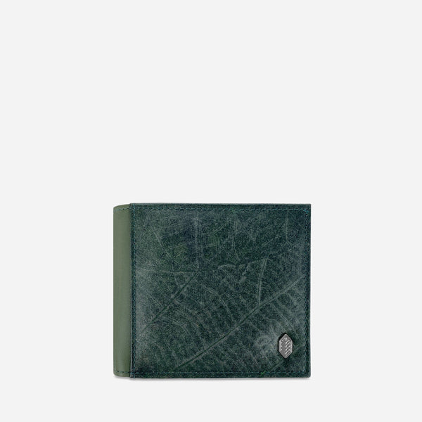 Forest Green Oliver Vegan Wallet made from Micro Fiber by Thamon
