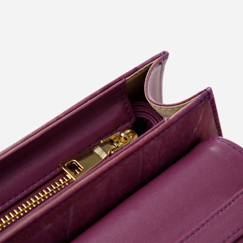 Top Lavender Ellie Mini Handbag by Thamon