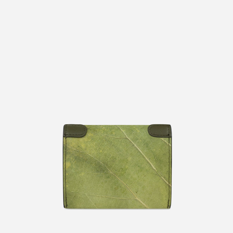 Back Olive Green Pippa Coin Purse by Thamon