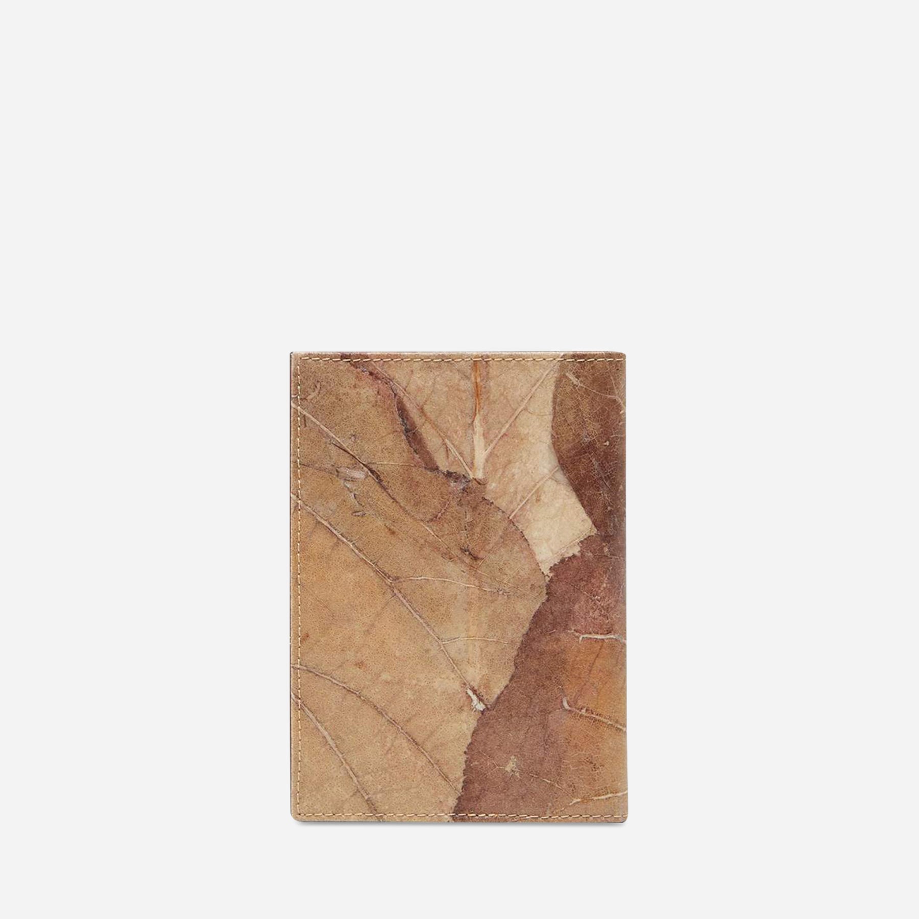 Back Spice Brown Passport Cover by Thamon