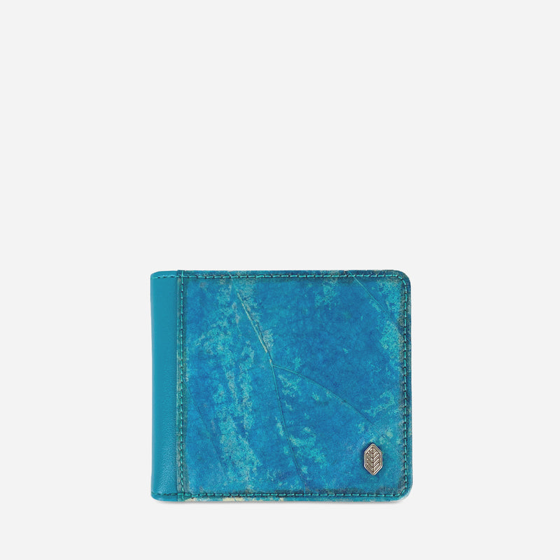 Front Turquoise Vegan Coin Wallet by Thamon