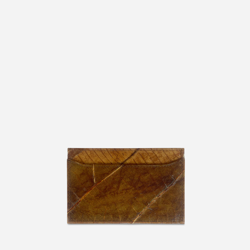 Vegan Cardholder, Spice Brown